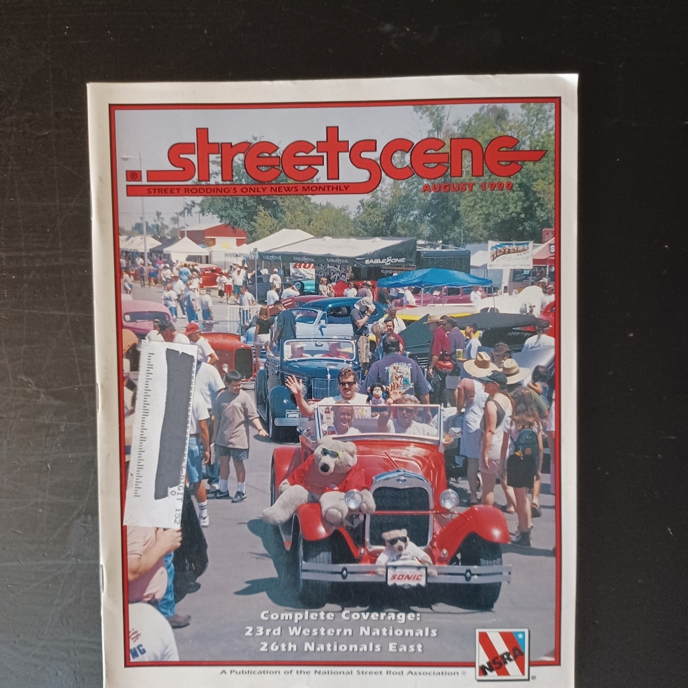 VINTAGE Street Scene August 1999 Magazine